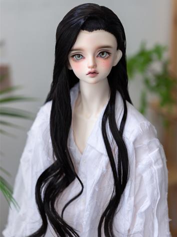 BJD Wig Single Side Milk Si...