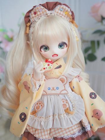 BJD Wig Tiger Mouth Clip Do...
