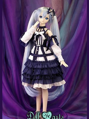 BJD Clothes Dark Dress Suit for SD DD Size Ball Jointed Doll