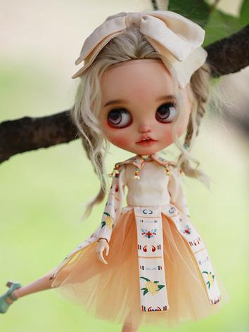 BJD Clothes Cute Western Dress for OB27/Blythe/YOSD/MSD/SD16/SDGR Size Ball-jointed Doll
