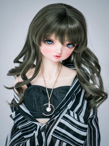 BJD Half Moon Pearl Necklac...