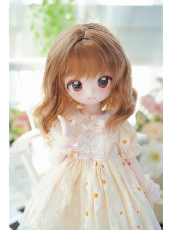 BJD Wig Milk Silk in Long C...