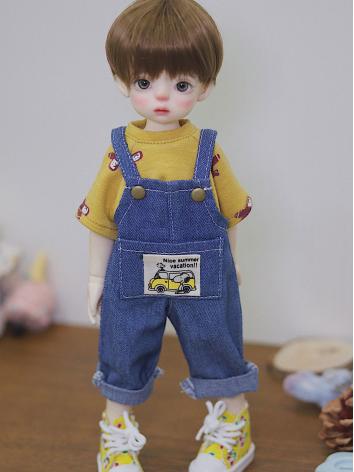 BJD Baby Denim Overalls for...