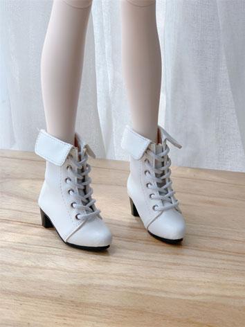 BJD Shoes Lace-up Leather A...