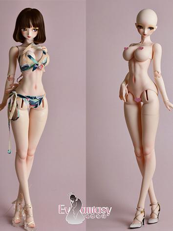 BJD 62cm Girl Body ES-6201SY Ball Jointed Doll