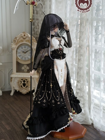 BJD Goddess Officer Goth Wi...