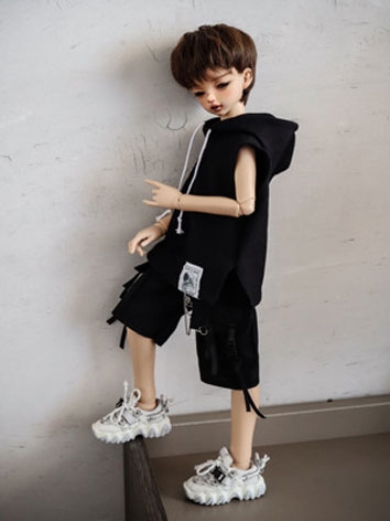 BJD Trousers and T-shirt for MSD/YOSD Size Ball Jointed Dol