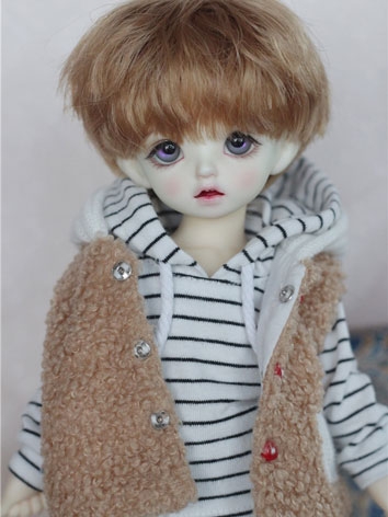 BJD Doll Wool Hooded Vest f...