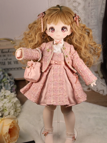 BJD Clothes Coat Dress Bag ...