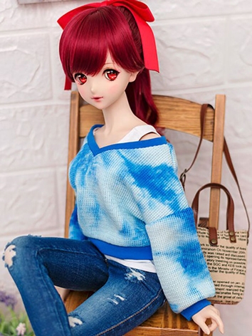BJD Clothes Jeans Top T-shi...