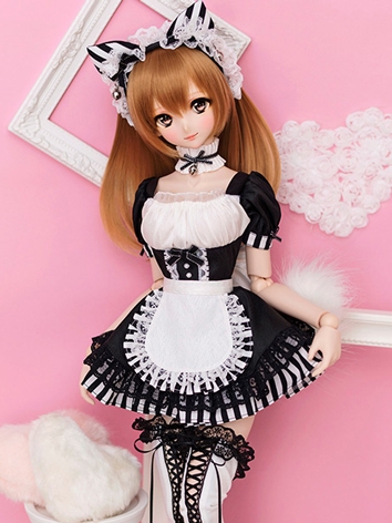 BJD Clothes Maid Dress Suit...