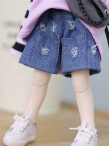BJD Doll Jeans Blue Shorts ...