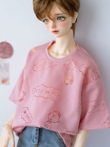 BJD Doll Printed T-shirt fo...