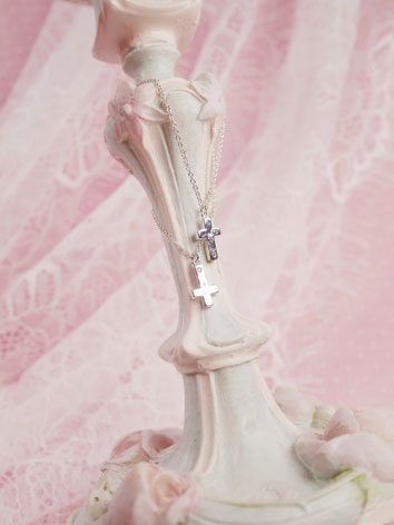 BJD Doll Cross Necklace for 1/3 1/4 1/6 Size Ball Jointed Doll