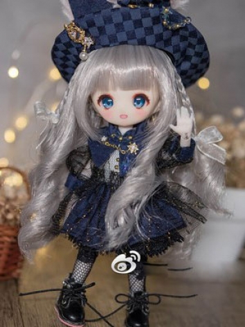 BJD Small Braids Long Curly...