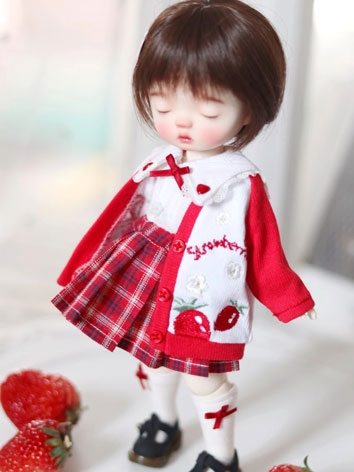 BJD Doll Clothes Shirt Skir...