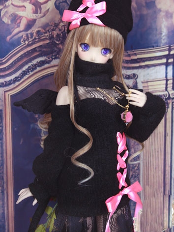 BJD Clothes Little Wild Cat Dress Suit for SD/DD Size Ball-jointed Doll