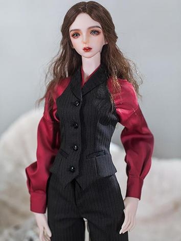 BJD Clothes Vest and Trouse...