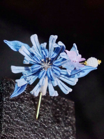 BJD Decoration  Blue Flower Headwear for SD/70cm Ball-jointed Doll
