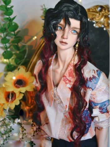 BJD Wig Long Curly Hair for SD Size Ball-jointed Doll