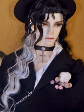 BJD Wig Ancient and Modern Style Long Curly Hair for SD Size Ball-jointed Doll