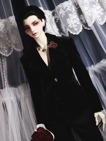 BJD Clothes Dark Night Velv...