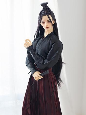 BJD Clothes Black Ancient C...