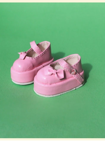 Bjd Shoes Pink Black Butter...