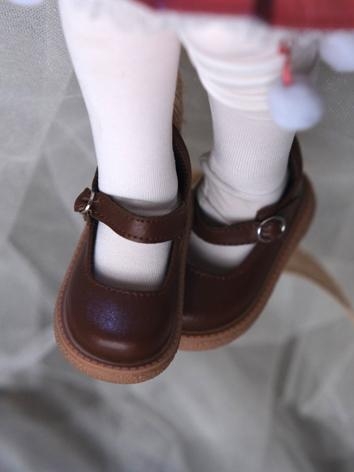 BJD Doll Round Toe Brown Sh...