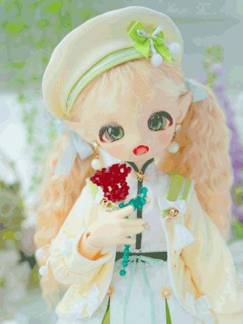 BJD Wig Mohair Curly Hair f...