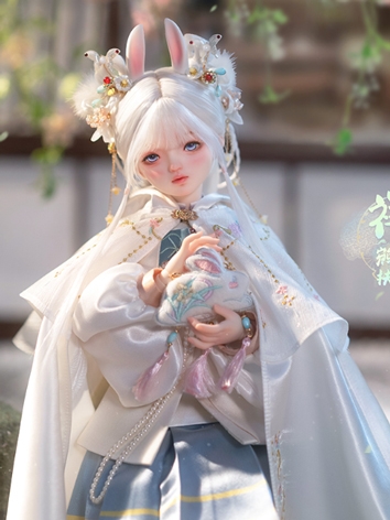 Full-set BJD Lucky Yuan Fu 42.5cm Girl Ball-jointed Doll