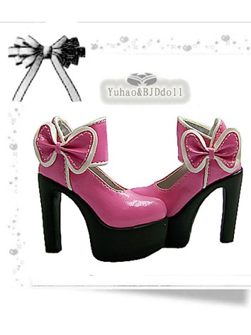 Bjd Shoes High Heel Butterf...