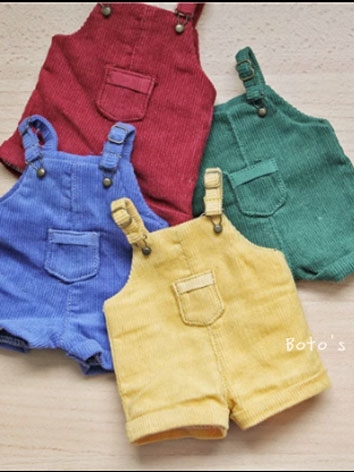 BJD Clothes Corduroy Belted...