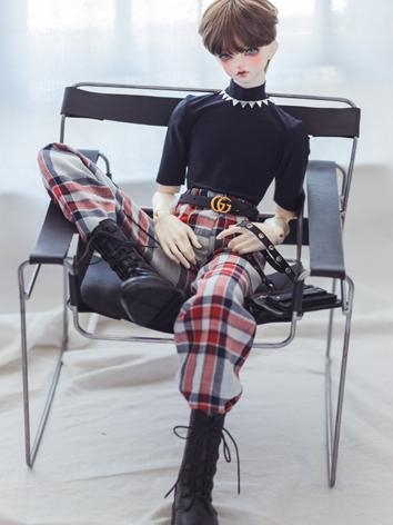 BJD Clothes Trousers High neck T-shirt Suit T011 for MSD SD 70cm Size Ball-jointed Doll