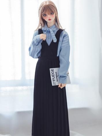 BJD Clothes Suspender Skirt T-shirt Suit T012 for MSD SD 70cm Size Ball-jointed Doll