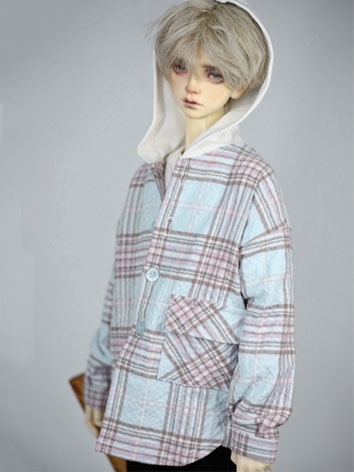 BJD Clothes Plaid T-shirt A...