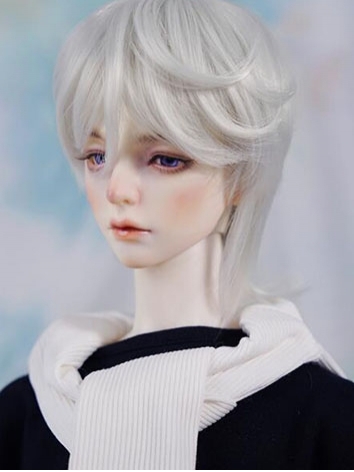 BJD Wig Wolf Tail Curly Hai...