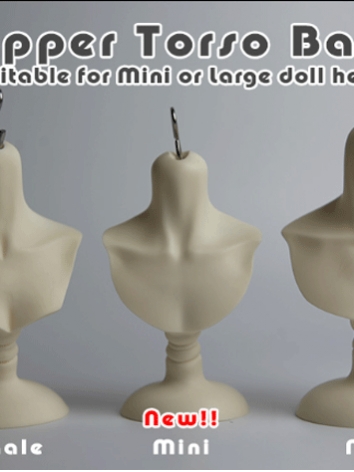 BJD Man Bust Chest Stand fo...