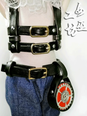 BJD Leather Waist Bag Shoul...