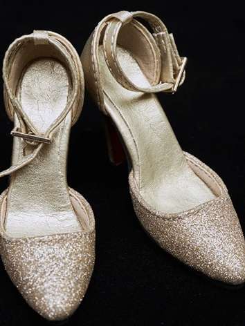 Bjd Shoes 1/3 BJD Retro High Heel Shoes SH322075 for SD Size Ball-jointed Doll