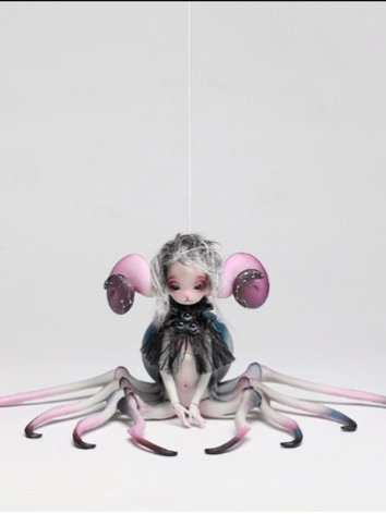 Limited BJD Spidersheep Xaviera 23cm Girl Boll-jointed doll
