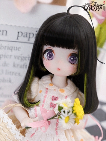 BJD Wig Neat Bang Hair for ...