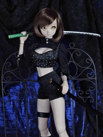 BJD Clothes Darh Vader Suit for DD Size Ball Jointed Doll