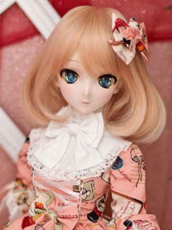 BJD Clothes Floral Pink Dre...