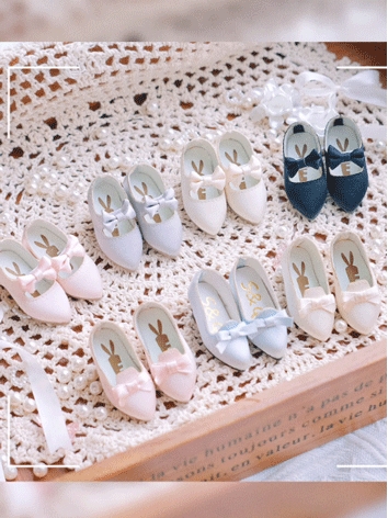 BJD Elegant Silk High Heel Shoes for YOSD size Ball Jointed Doll