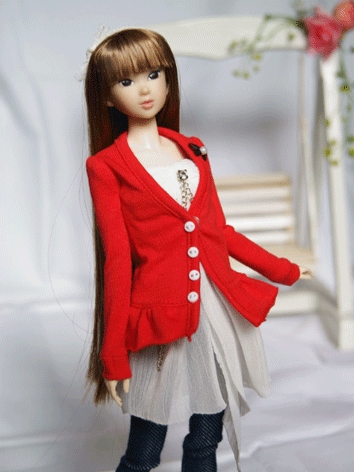 BJD Clothes Red Top for OB27 Size Ball-jointed Doll
