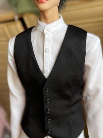 BJD Clothes White T-shirt f...