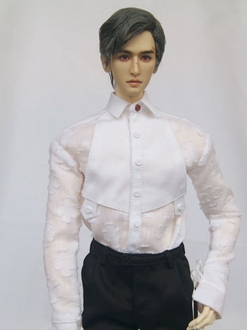 BJD Clothes White Lace T-sh...