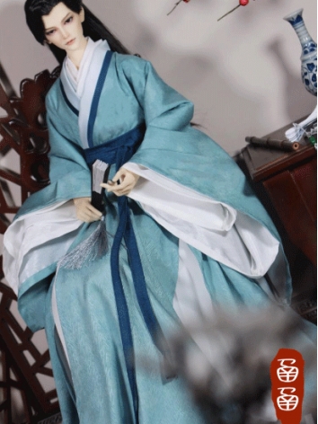 BJD Clothes Ancient Suit for Loongsoul73 Size Ball-jointed Doll