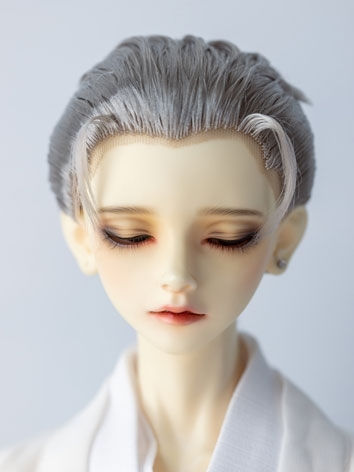 BJD Wig Short Milk Side Par...